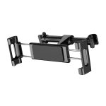 Baseus Support de siège arrière de Voiture ajustable avec rotation à 360 degrés pour téléphones/tablettes - Noir-SUHZ-01