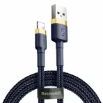 Baseus Cable  USB vers Lightning Bleu+Or 1m 2.4A  -CALKLF-BV3