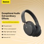 Baseus D05 Casque sans fil  70 heures d'autonomie  Gris - NGTD020213