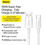 Baseus Cable 100W USB to Type-C 1m - CAYS001302