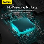 Baseus Adapteur 8-in-1 Type-C HUB / Type-C to HDMI*1 / VGA*1 /USB3.0*3 / Type C PD*1 / SD&TF*1 – gris-WKWG050013 – Image 2