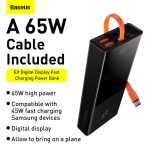 Baseus Power Bank 65W 20000mAh Elf Digital Display Fast Charging  - PPJL000001