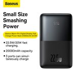 Baseus Power bank  20000mAh USB Type-C 22.5W Noir - PPBD040301