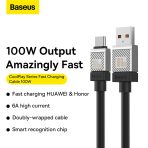 Baseus CoolPlay Series Câble 100W Rapide USB vers USB-C 1m - CAKW000601