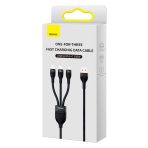 Baseus Flash Series II Câble 100W 3-en-1 USB vers M + L + C 1.2m - CASS030001 – Image 8