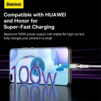 Baseus Cable 100W Glimmer USB to TYPE-C 1m - CADH000402 – Image 2