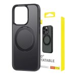 Baseus Coque Magnetic Phone  for iPhone 15 Pro - Black - p60160500103-02