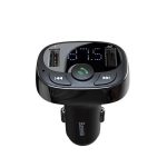 Baseus  MP3 Lecteur Transmetteur FM typed Bluetooth 2xUSB microSD, Black -CCMT000001