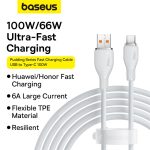 Baseus Câble de Charge 100W USB vers USB-C 1.2m - P10355703221-B1