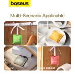 Baseus Désodorisant Pour Voiture Fraîcheur Longue Durée - PACK 4 PCS - C20362400002-00 – Image 2