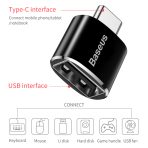 Baseus Mini Adapteur USB Femelle Vers TYPE-C Male - CATOTG-01