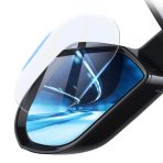 Baseus Film Imperméable Pour Rétroviseur De Voiture 0.15mm Transparent / Ovale 2 Piéces – Image 7