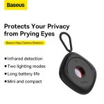 Baseus Détecteur de Caméra Espion Portable – Noir - FMHY000001