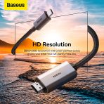 Baseus High Definition Câble USB-C vers HDMI 4K 2m - WKGQ010101 – Image 3
