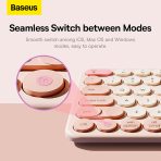 Baseus K01A Clavier Sans Fil Tri-Mode Rose - B00955503413-00 – Image 4