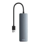 Baseus  Hub USB Baseus 4 en 1 Hub UltraJoy Lite USB-A vers USB 3.0 15 cm -Gris-B0005280B811-00