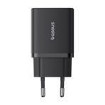 Baseus Chargeur  Fast Charger USB+Type-C 20W -Noir-P10111403113-00