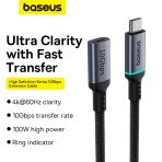 Baseus High Definition 10Gbps Câble d’Extension USB-C 1m - B0063370C111-01
