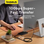 Baseus High Definition 10Gbps Câble d’Extension USB-C 1m - B0063370C111-01 – Image 3