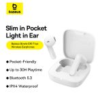 Baseus Écouteurs sans fil Baseus Bowie E16 Blanc - A00061900223-00