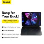 Baseus Brilliance Original Keyboard Case Pro (with Digital Display) For Pad Pro 12.9（2018/2020/2021/2022) - ARJK010216