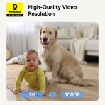 Baseus Security P1 Lite Caméra de Surveillance Intérieure 2K (3MP) - S0TV002132 – Image 2