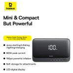 Baseus Super Energy Series 4 en 1 Car Jump Starter 600A et 6000mAh - C00245902111-00