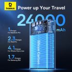 Baseus Adaman Power Bank 140W Charge Rapide 22800mAh avec Écran Digital - P10021508113-00 – Image 2