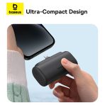 Baseus Compact Power Bank iPhone Edition 20W Charge Rapide 5000mAh – Noir - P10068307113-00