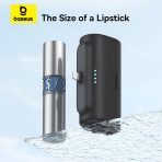 Baseus Compact Power Bank iPhone Edition 20W Charge Rapide 5000mAh – Noir - P10068307113-00 – Image 3