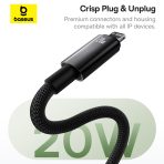 Baseus Câble 20W Magnétique 1m USB-C vers Lightning iPhone - P10319805111-01 – Image 4