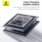 Baseus Tungsten Gold Câble 100W Magnétique 1m USB-C vers USB-C – Noir - P10319805111-00 – Image 6