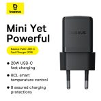 Baseus Palm Chargeur Rapide USB-C 20W - P10111602113-00
