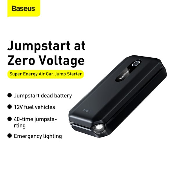 Baseus Super Energy Air Démarreur de Voiture 10000mAh 1000A - CGNL020101