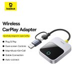 Baseus CarPlay Sans Fil SafeJourney Adaptateur Pour iPhone ( vidéos n’est pas supportée ) - C10745100813-00