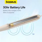 Baseus Bowie P1 Écouteurs Sans Fil Tour de Cou - beige - A00025800223-Z1 – Image 2