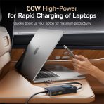 Baseus PrimeTrip VW1 Chargeur Voiture 60W avec Câble Rétractable - C00069000121-00 – Image 2