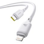 Baseus Silky Series Câble de Charge Rapide 2m USB-C vers Lightning iPhon 20W - P10377700213-01