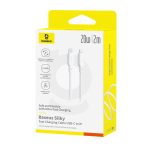 Baseus Silky Series Câble de Charge Rapide 2m USB-C vers Lightning iPhon 20W - P10377700213-01 – Image 4