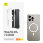 Baseus Coque iPhone 16 Pro Crystal Series Magnétique - P60114306203-01