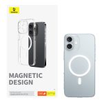 Baseus Coque iPhone 16 Crystal Series Magnétique- P60114306203-00