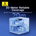 Baseus Adaptateur Bluetooth Sans Fil BA04+ Noir - A10082600121-00 – Image 3