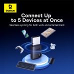 Baseus Adaptateur Bluetooth Sans Fil BA04+ Noir - A10082600121-00 – Image 6