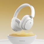 Baseus Bowie H1 Pro Casque Sans Fil avec Réduction de Bruit Active Moon White -  A00050601213-00