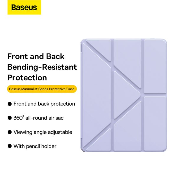 Baseus Coque de Protection avec Support pour iPad Pro 11 (2024) - P40112502511-04