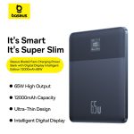 Baseus Blade 2 Power Bank 65W Avec Digital Display Intelligent Edition 12000mAh - P10063801323-00