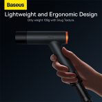 Baseus Pistolet/lave-auto gris foncé + tuyau télescopique 15m et connecteur universel - CPGF020213 – Image 4