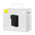 Baseus GaN5 Pro Chargeur 140W Rapide – 2 USB-C + 1 USB-A - CCGP100201 – Image 7