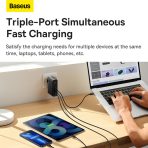 Baseus GaN5 Pro Chargeur 140W Rapide – 2 USB-C + 1 USB-A - CCGP100201 – Image 3