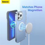 Baseus Plaque magnétique adhésive argentée compatible MagSafe - pack de 2 unités - PCCH000012 – Image 4